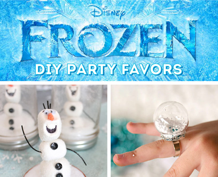 12 Easy DIY Frozen Party Favors – Craft Gossip