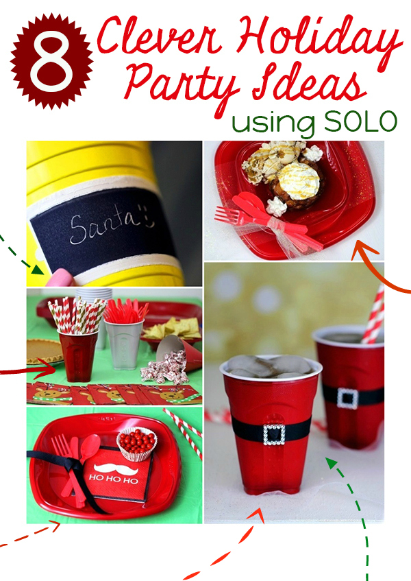 8 Christmas Party Ideas Using Solo Cups – Craft Gossip